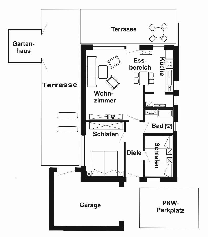 Ferienhaus Pelikanstr 82 Ostermann Bungalow 3 Norddeich  Bagian luar foto